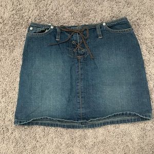 Old Navy Lace Up Skirt